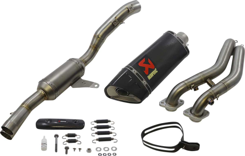 Akrapovic - Akrapovic Racing Line Complete Exhaust System - 2/1 Header - Carbon Fiber Muffler - Carbon End Cap (Race) - S-A6R3-APLC