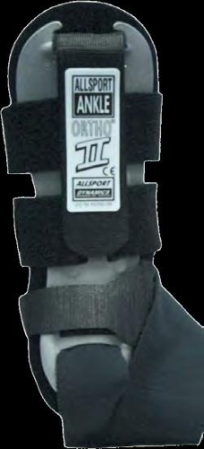 Allsport Dynamics - Allsport Dynamics 144 Ortho-II Ankle Support - Left - 144-ALBV - Black - OSFM