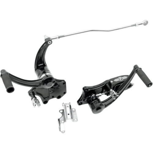 Performance Machine - Performance Machine +2in. Contour Forward Controls - Black Anodized - 0035-0111-B