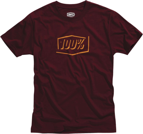 100% - 100% Phantom Tech T-Shirt - 35013-068-11 - Brick - Small