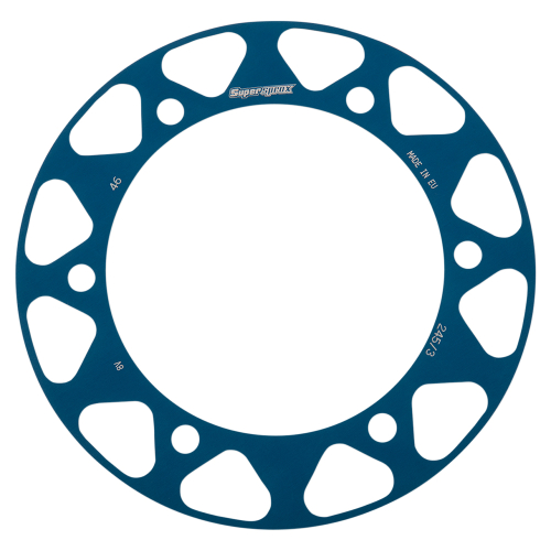 Supersprox - Supersprox Edge Disc Insert - 46T Rear Sprocket - Blue - RACD2453-46-BLU
