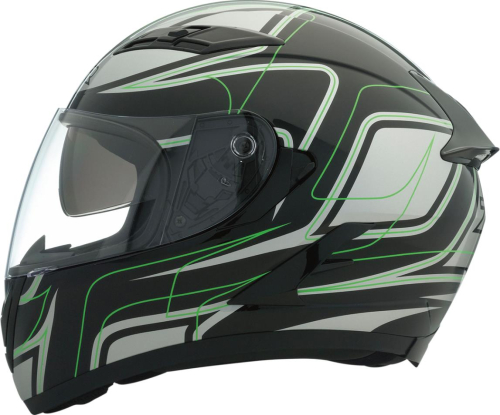 Z1R - Z1R Strike OPS SV Graphics Helmet - XF-2-0101-9107 - Black/Green - X-Small