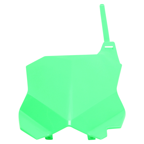 UFO Plastics - UFO Plastics Front Number Plate - Neon Green - KA04738-AFLU