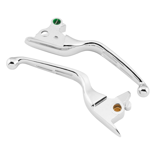 Bikers Choice - Bikers Choice Dual Slotted Lever - Chrome - 482142