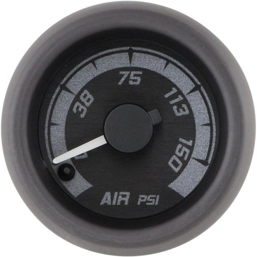 Dakota Digital - Dakota Digital MVX-8K Add-On Air PSI Gauge - Black/Gray Black - MVX-8K-A-KG-K