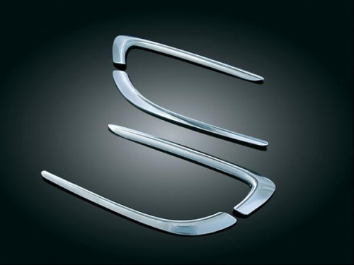 Kuryakyn - Kuryakyn Radiator Trim for Shark Gills - 7318