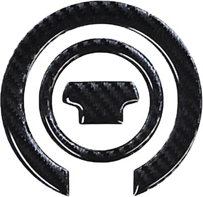 Rascal Grafik - Rascal Grafik Gas Cap Protector - 3D Carbon Black - Yamaha Universal - RA39267