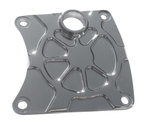 LA Choppers - LA Choppers Inspection Cover - Chrome - LAF44005