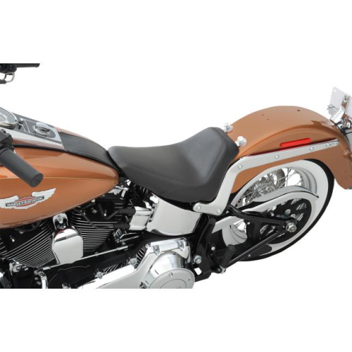 Saddlemen - Saddlemen Renegade S3 Super Slammed Solo Seat - WP Suede - 806-15-002E