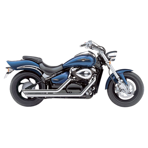 Cobra - Cobra Street Rod Exhaust - Slashdown - Chrome - 3918