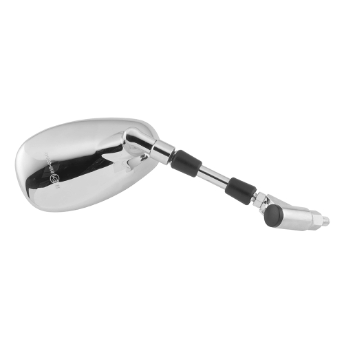 BikeMaster - BikeMaster OEM Replacement Mirror - Right - Chrome - 600460