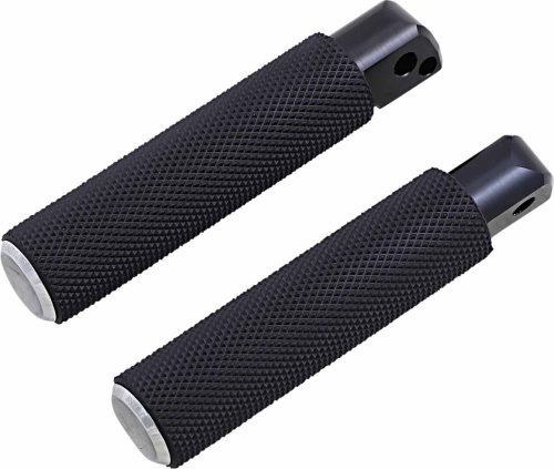 Arlen Ness - Arlen Ness Fusion Passenger Footpegs - Knurled - Chrome - 07-941