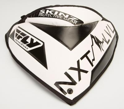 Skinz Protective Gear - Skinz Protective Gear NXT LVL Windshield Pack - Black/White - NXSWP425-BK/WHT