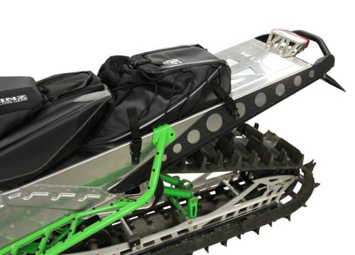 Skinz Protective Gear - Skinz Protective Gear Rear Custom Aluminum Bumper - Flat Black - ACRB470-AL