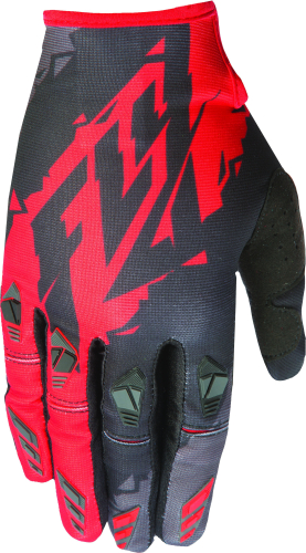 Fly Racing - Fly Racing Kinetic Gloves (2017) - 370-41213 - Black/Red - 13