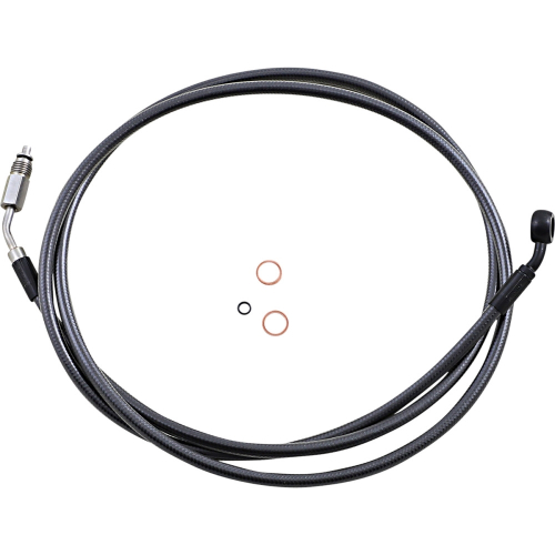 Magnum - Magnum Black Pearl Hydraulic Clutch Line - 76in. - 35deg. Banjo Angle - 41276CVO