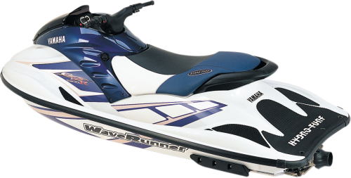 Hydro-Turf - Hydro-Turf Seat Cover - Black/White/Deep Blue - SEW791BL/WH/DB