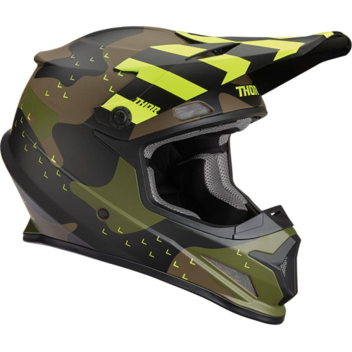 Thor - Thor Sector Mosser Helmet - 0110-5581 - Green Camo - Small