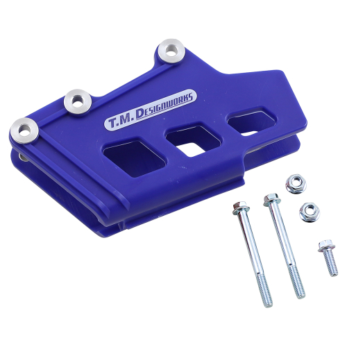 T.M. Designworks - T.M. Designworks Dirt Cross Polifibar Rear Chain Guide Shell - Blue - RCG-SYZ-BU