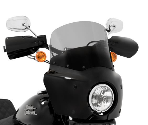 Memphis Shades - Memphis Shades Windshield for Road Warrior Fairing - 13in. - Ghost - MEP86808