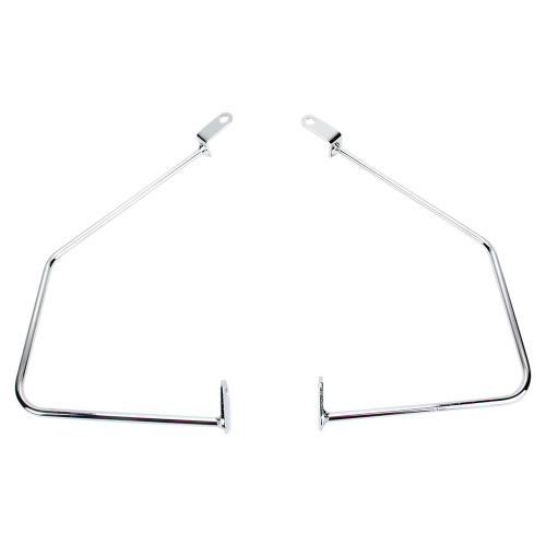 Cobra - Cobra Saddlebag Supports - Chrome - 02-6320