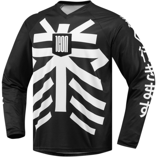 Icon 1000 - Icon 1000 Luckytime Jersey - XF-2-2824-0033 - Black - Medium