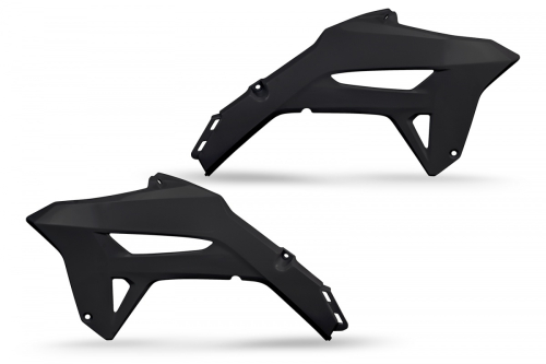 UFO Plastics - UFO Plastics Radiator Covers - Black - HO05605-001