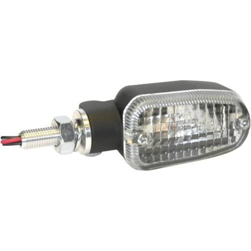 K&S Technologies - K&S Technologies DOT Incandescent Marker Lights - 2 wires - Black/Clear - 25-5303