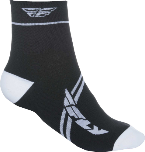 Fly Racing - Fly Racing Action Socks - 350-0364L - White/Black - Lg-XL