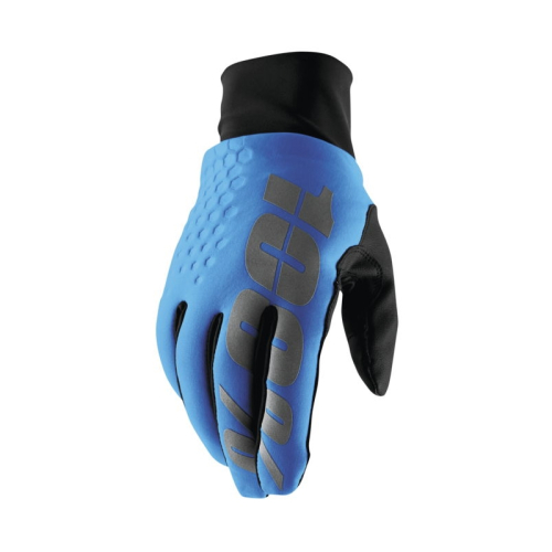 100% - 100% Hydromatic Waterproof Brisker Gloves - 10018-00005 - Blue - Small