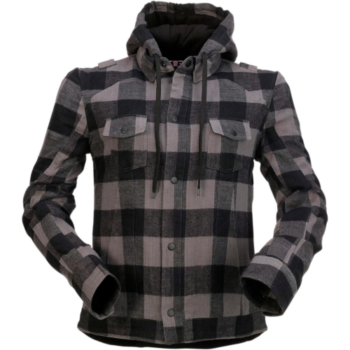 Z1R - Z1R Timberella Womens Shirt - 2840-0083 - Black/Gray - Small