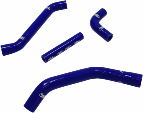 Moose Racing - Moose Racing Radiator Hose/Clamp Kit - Blue - YAM-85