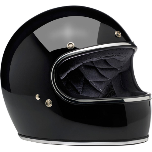 Biltwell Inc. - Biltwell Inc. Gringo Solid Helmet - 1002-101-102 - Gloss Black - Small