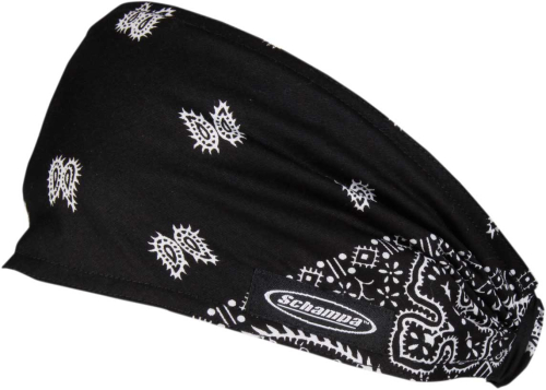 Schampa - Schampa Mini-Doo-Z - DZ02-100 - Black Ground & White Small Paisley - OSFM