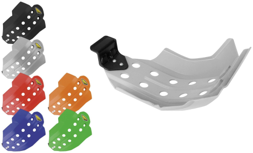 Cycra - Cycra Full Coverage Skid Plate with Hard Mounts - Gray - 1CYC-6235-80