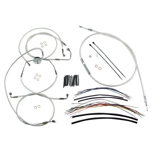 Magnum - Magnum Sterling Chromite II Handlebar Installation Kit for 15-17in. Ape - 387322