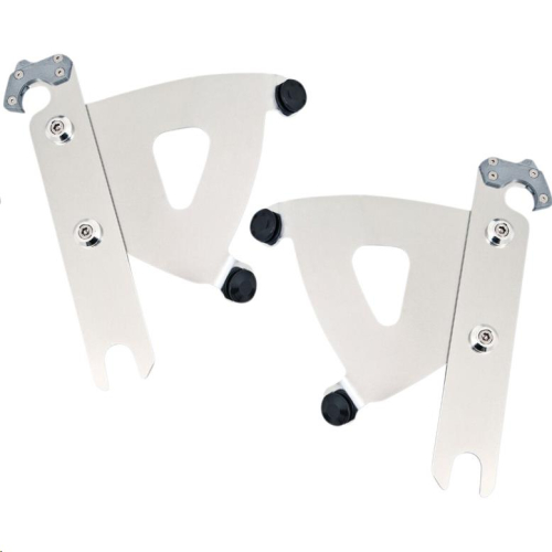 Memphis Shades - Memphis Shades Plate for Road Warrior Fairing - Polished - MEK1753
