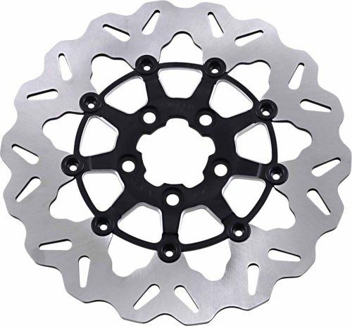 Galfer Brakes - Galfer Brakes Floating Wave Rotor - Full Floating with Chrome Aluminum Carrier - DF681CWSCT