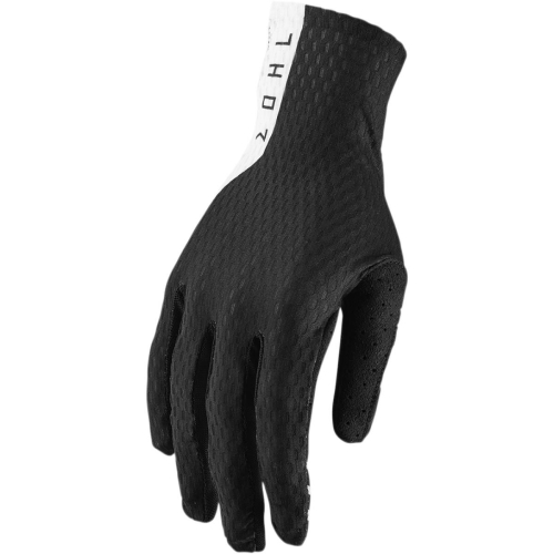 Thor - Thor Agile Gloves - 3330-5202 - Black/White - X-Small