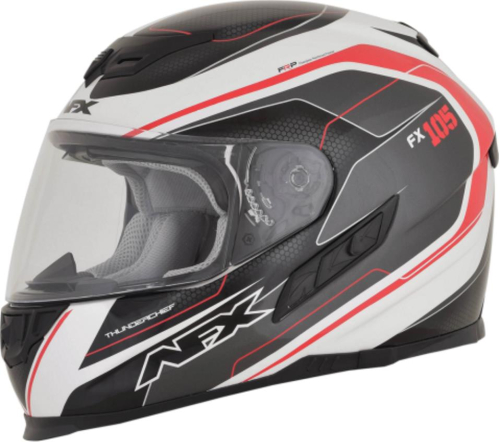 AFX - AFX FX-105 Thunder Chief Helmet - 01019735 - Red - Large