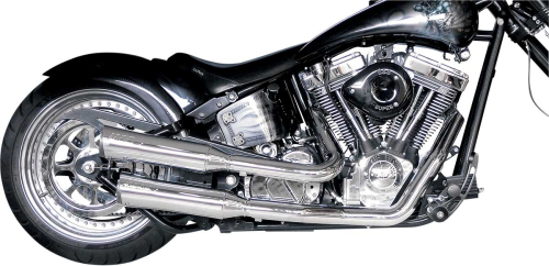 SuperTrapp - SuperTrapp Fatshots Exhaust System - Right Side Drive - Custom - Chrome - 828-71420