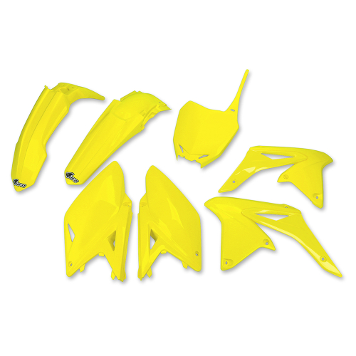 UFO Plastics - UFO Plastics Complete Body Kit - Yellow Fluo. - SUKIT416-DFLU