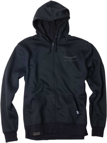 Factory Effex - Factory Effex Goldwing Burst Zip-Up Hoodie - 25-88812 - Black - Medium