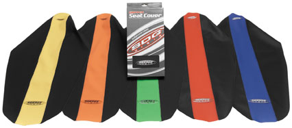 SDG - SDG Dual-Stage Gripper Seat Cover - Blue Top with Black Sides - 96716BK