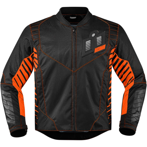 Icon - Icon Wireform Jacket - XF-2-2820-3600 - Orange - Large