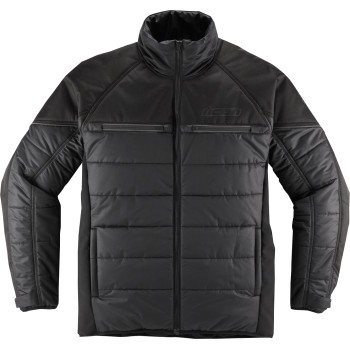 Icon - Icon Ghost Puffer Jacket - 2820-6191 - Black/Charcoal - Medium