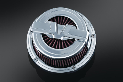 Kuryakyn - Kuryakyn Bahn Air Cleaner Kit - Chrome - 9583