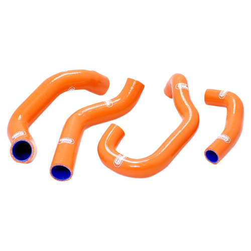 SAMCO Sport - SAMCO Sport Radiator Hose Kit - Orange (OEM Design) - KTM63-ORG
