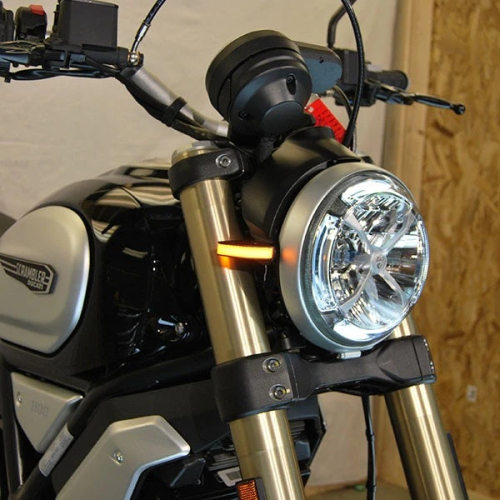 New Rage Cycles - New Rage Cycles LED Front Turn Signals - S1100-FB