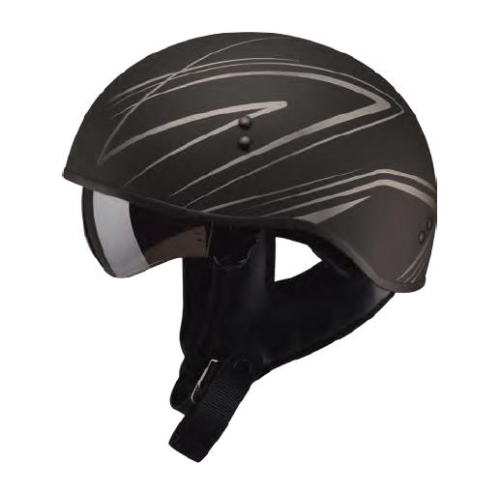 G-Max - G-Max GM65 Torque Helmet - G16510074 - Black/Silver - Small